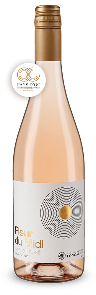 Foncalieu Fleur du Midi Merlot Rosé 2022 – Französischer Rosé des Jahres