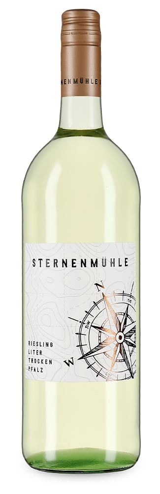 Sternenmühle Riesling Liter trocken 2023 – Gold