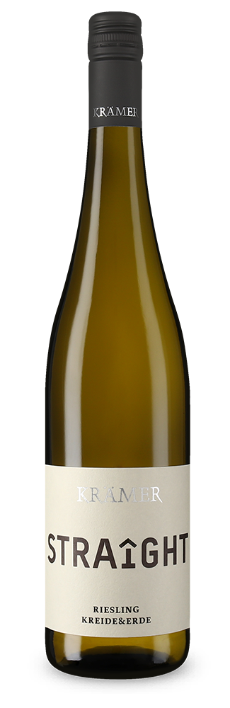 Krämer STRAÎGHT Riesling Kreide&Erde trocken 2023 – Gold