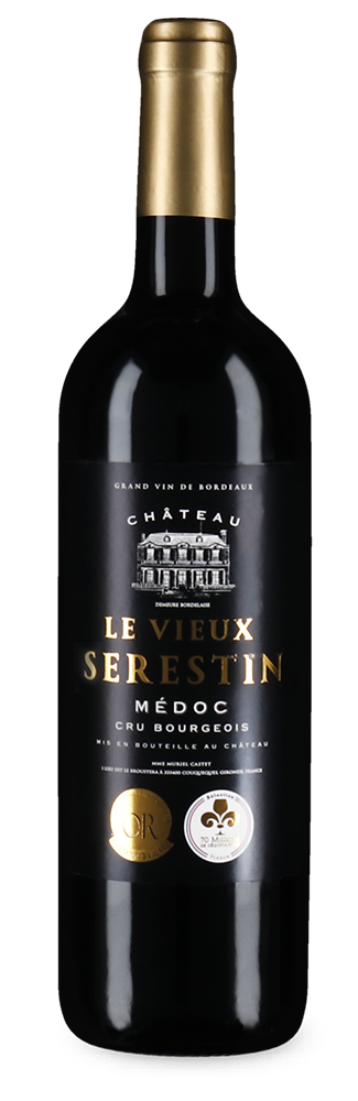 Château Le Vieux Serestin Médoc Cru Bourgeois 2020 – Gold