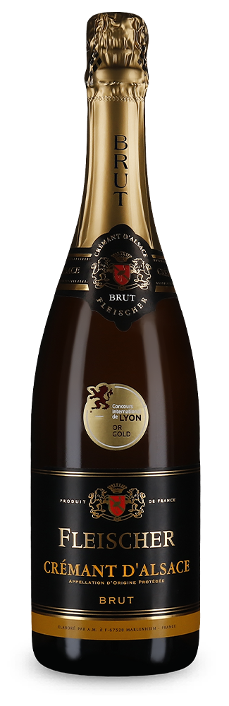 Fleischer Crémant d'Alsace brut – Gold