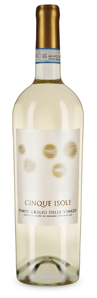 Cinque Isole Pinot Grigio delle Venezie 2023 – Gold