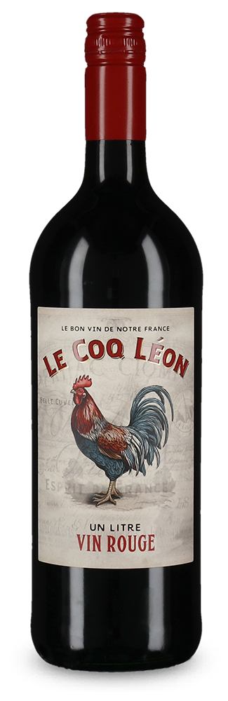 Le Coq Léon Un Litre Vin Rouge 2023 – Wein des Jahres – Gold