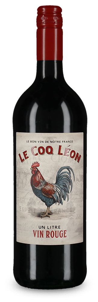 Le Coq Léon Un Litre Vin Rouge 2023 – Wein des Jahres