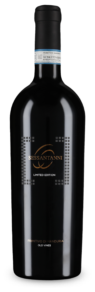 Cantine San Marzano Sessantanni Primitivo di Manduria Limited Edition 2019 – Gold