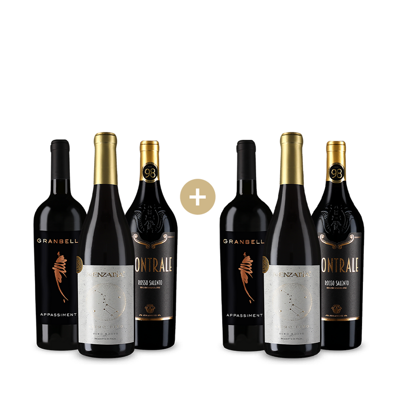 Luca Maronis Rotwein-Stars im 3+3-Paket – Gold