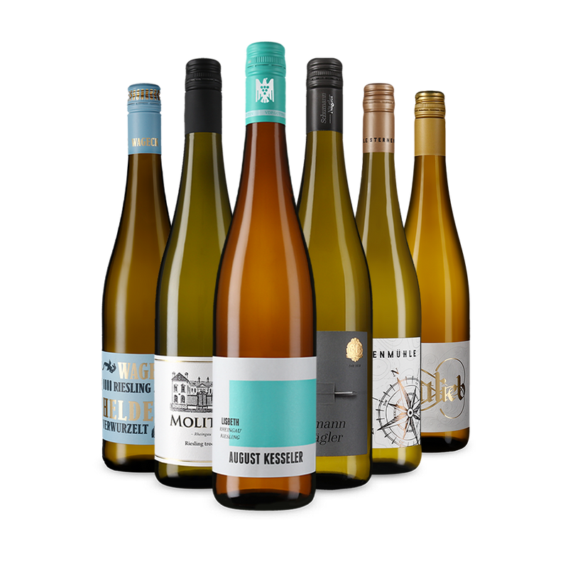 Riesling-Stars im 6er-Paket – Gold