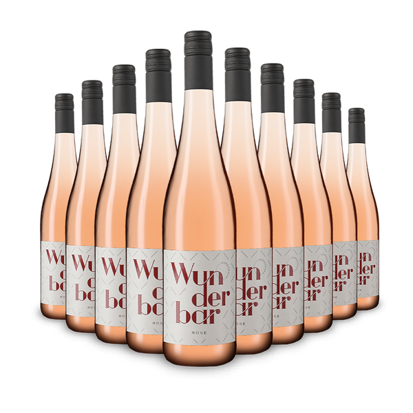 10 Flaschen Wunderbar Rosé 2023 – Gold