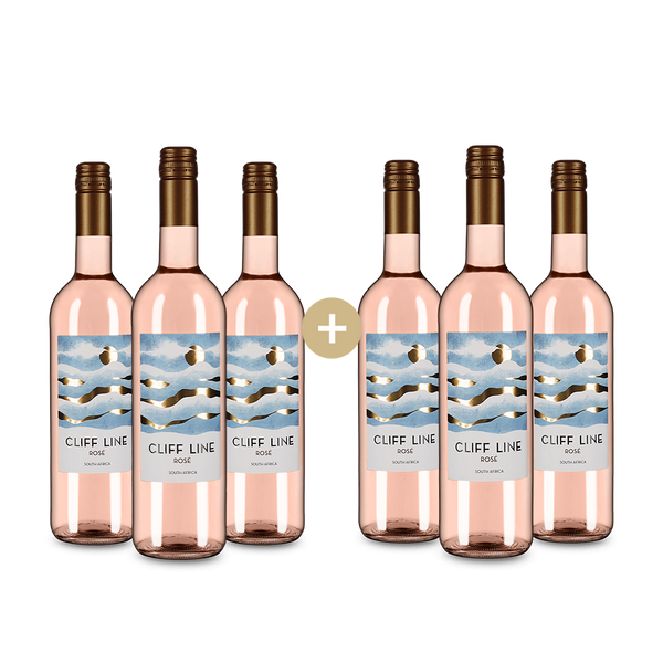 3+3 Flaschen Cliff Line Rosé 2024