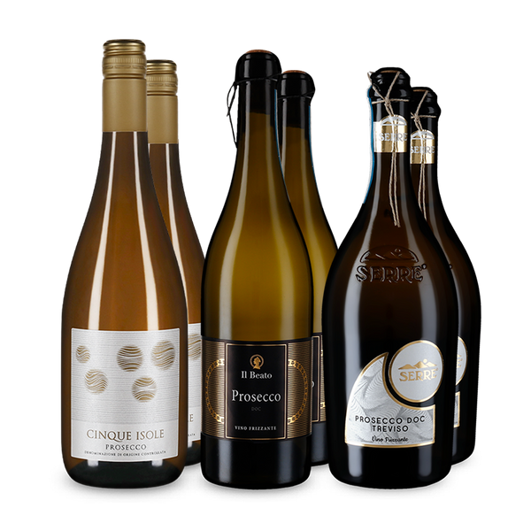 Prosecco Frizzante im 3x2-Vorteilspaket – Gold