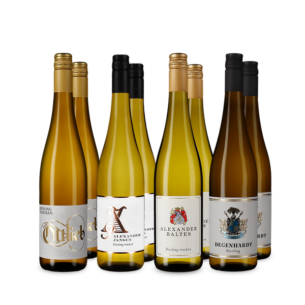 Riesling-Stars im 4x2-Paket – Gold